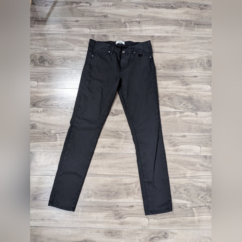 Paige Maternity Black Pants Verdugo Ultra Skinny Size 30